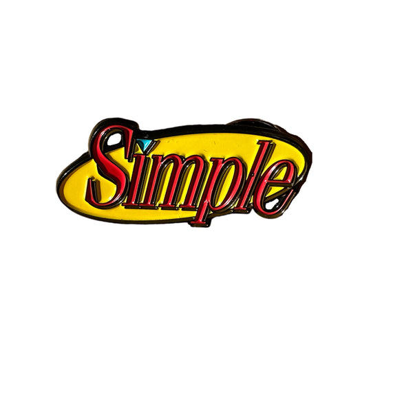 Simple Seinfeld Pin