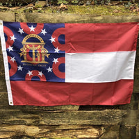 Georgia State Donut Flag